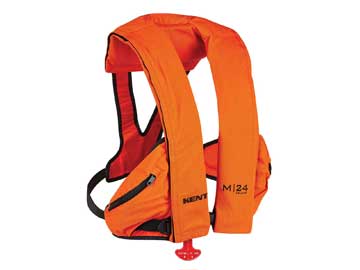 1390 m-24 manual flame retardant inflatable life jacket