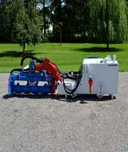 CMP Attachments roadside maintenance gravel reclaimer