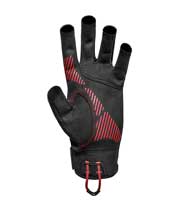 ma6002 traction open finger glove palm red