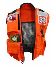 MD045022 us coast guard search and rescue vest