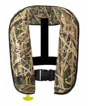 MD2014 manual inflatable PFD Mossy Oak Shadow Grass Blades replaces Stearns 1271