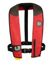MD3087 automatic inflatable PFD red