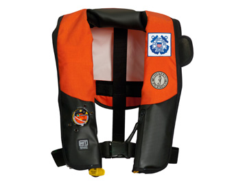 md318334 USCG AUX automatic inflatable PFD