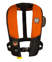 MD3183 02 hydrostatic automatic inflatable pfd tan replaces Stearns 1470