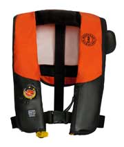 MD3183 02 hydrostatic auto inflatable orange black replaces Stearns 1470 with flap