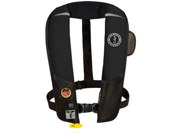 MD3184 inflatable personal flotation device with sailing harness