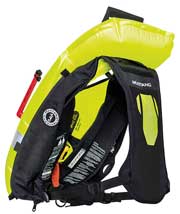 MD5183 ky fishing competition hydrostatic automatic inflatable pfd inflated