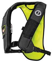 MD5183 kayak HIT automatic inflatable PFD gray