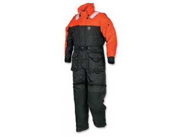 MS2175 anti-exposure coverall flotation worksuit