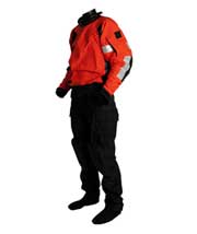 MSD660 AF sentinel series aviation rescue swimmer dry suit left