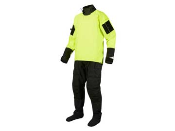 MSD824 two piece public safety flood response dry suit
