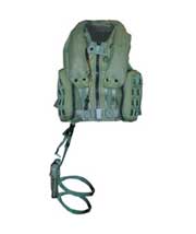 MSV982 sar aircrew integrated survival vest sage green