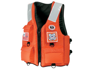 mv3128 22 united states coast guard flotation boat crew vest