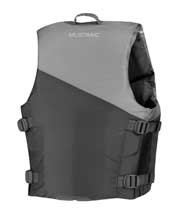 MV3300 REV young adult vest ANSI grey back