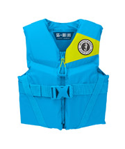 V3570 REV youth vest blue front