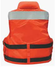 MV5600 high impact water rescue sar vest back