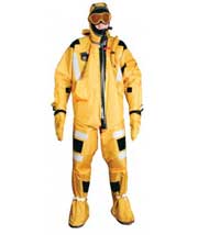 SC1000 self inflating compact abandonment suit