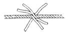 3-strand end to end short splice figure 1