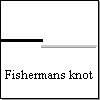 Fishermens bend knot