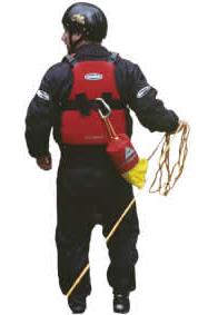 Non-reflective or reflective river rescue rope great for swift water rescue teams