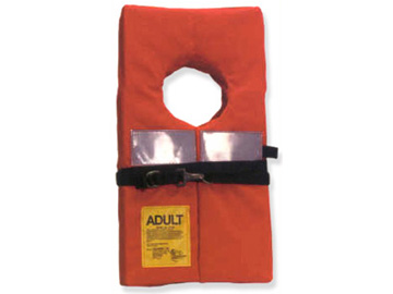 lp2a fabric covered adult life jacket