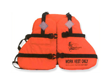 wv-9a Fabric Covered Work Vest